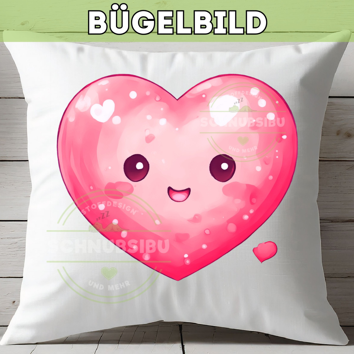 Bügelbild Kleines Herz